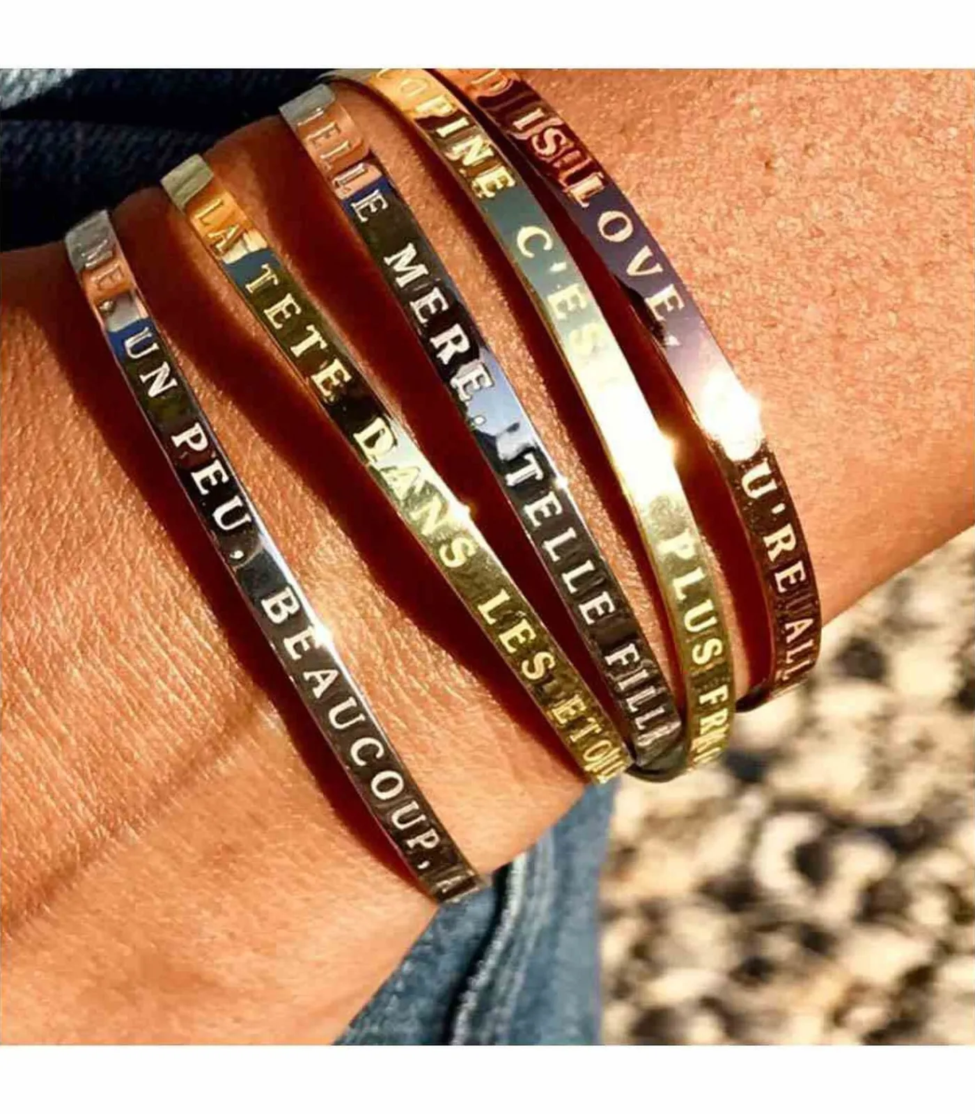 Best MARRAINE armband met boodschap DAMES Armbanden