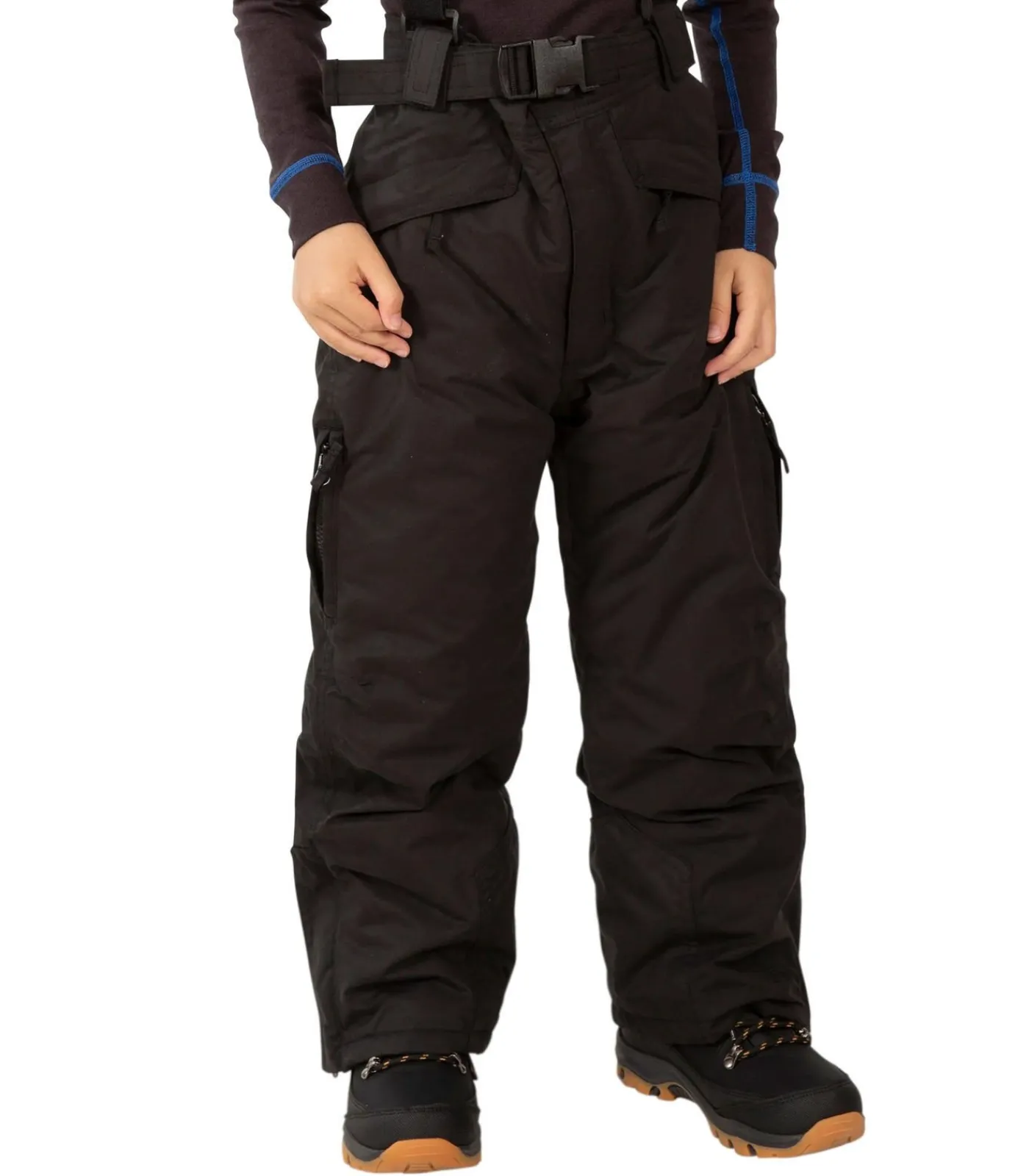 Kinderen Trespass MARVELOUS - Skibroek - Zwart