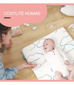 Online Matras voor reiswieg Eco-ontworpen | COSY'LITE Nomad 60 x 120 cm Kinderen Babyuitzet