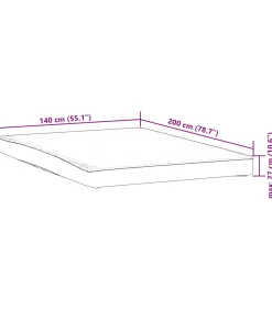 Online Matrasbeschermer waterdicht 140x200 cm wit Matrasbeschermer