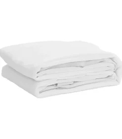 vidaXL Matrasbeschermer waterdicht 80x200 cm wit