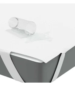 vidaXL Matrasbeschermer waterdicht 80x200 cm wit