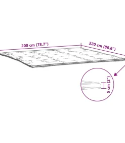 Online Matrasbeschermer 200x220 cm wit Matrasbeschermer
