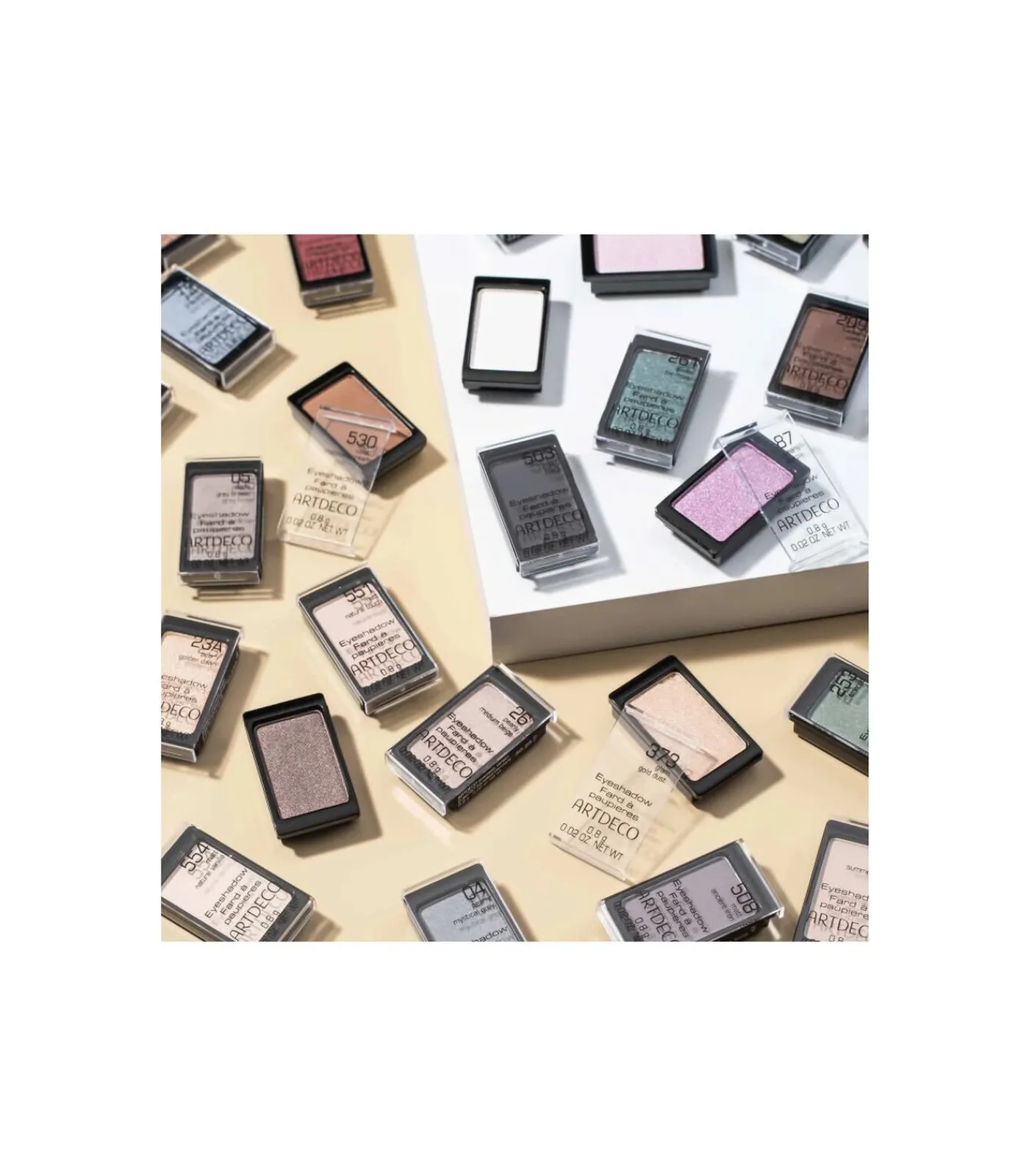 Artdeco Matte Oogschaduw - 524 Matt Dark Grey Mocha