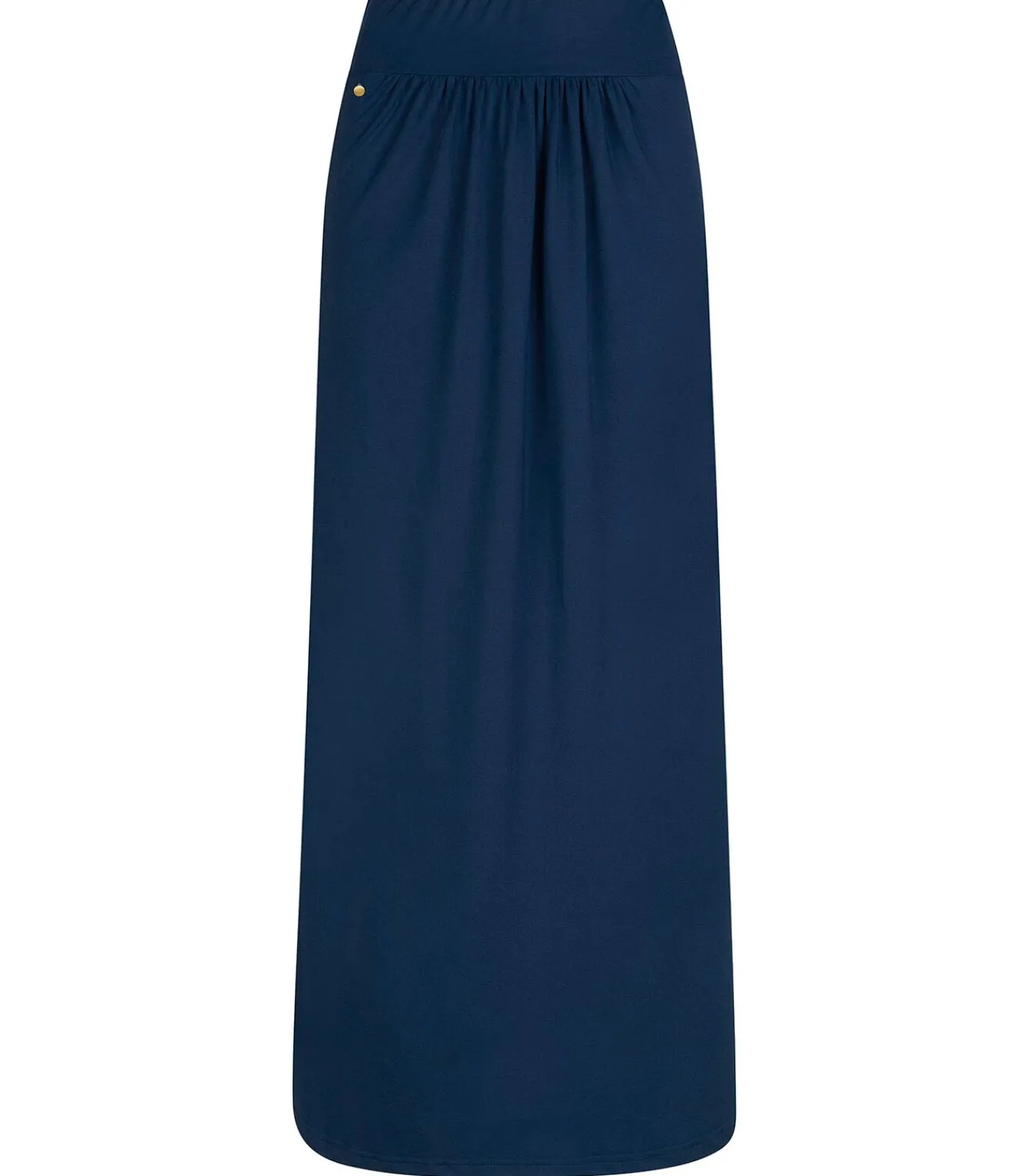 DAMES Chic by Lirette Maxi rok Natural - Nachtblauw