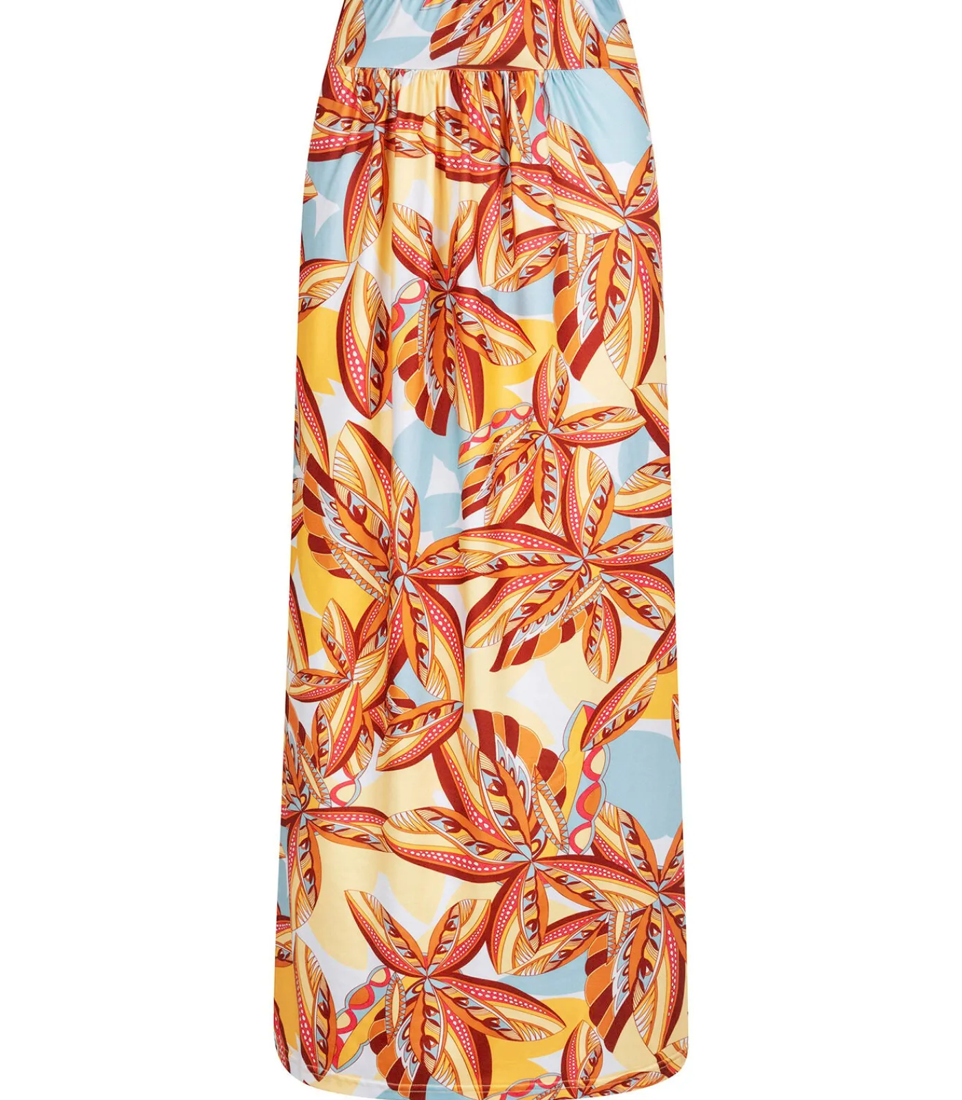 Maxi rok Palm - Caribbean Sunrise DAMES Rokken
