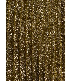 DAMES Goddiva Maxi-jurk “Sleeveless Pleated A Line Lurex Maxi Dress”