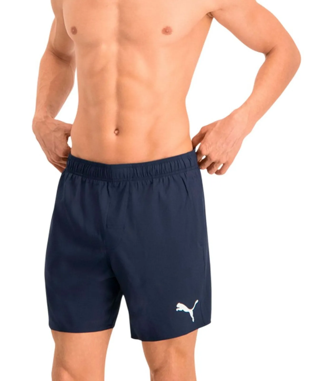 Online MEDIUM LENGTH - Zwembroek - Marineblauw Heren Badmode