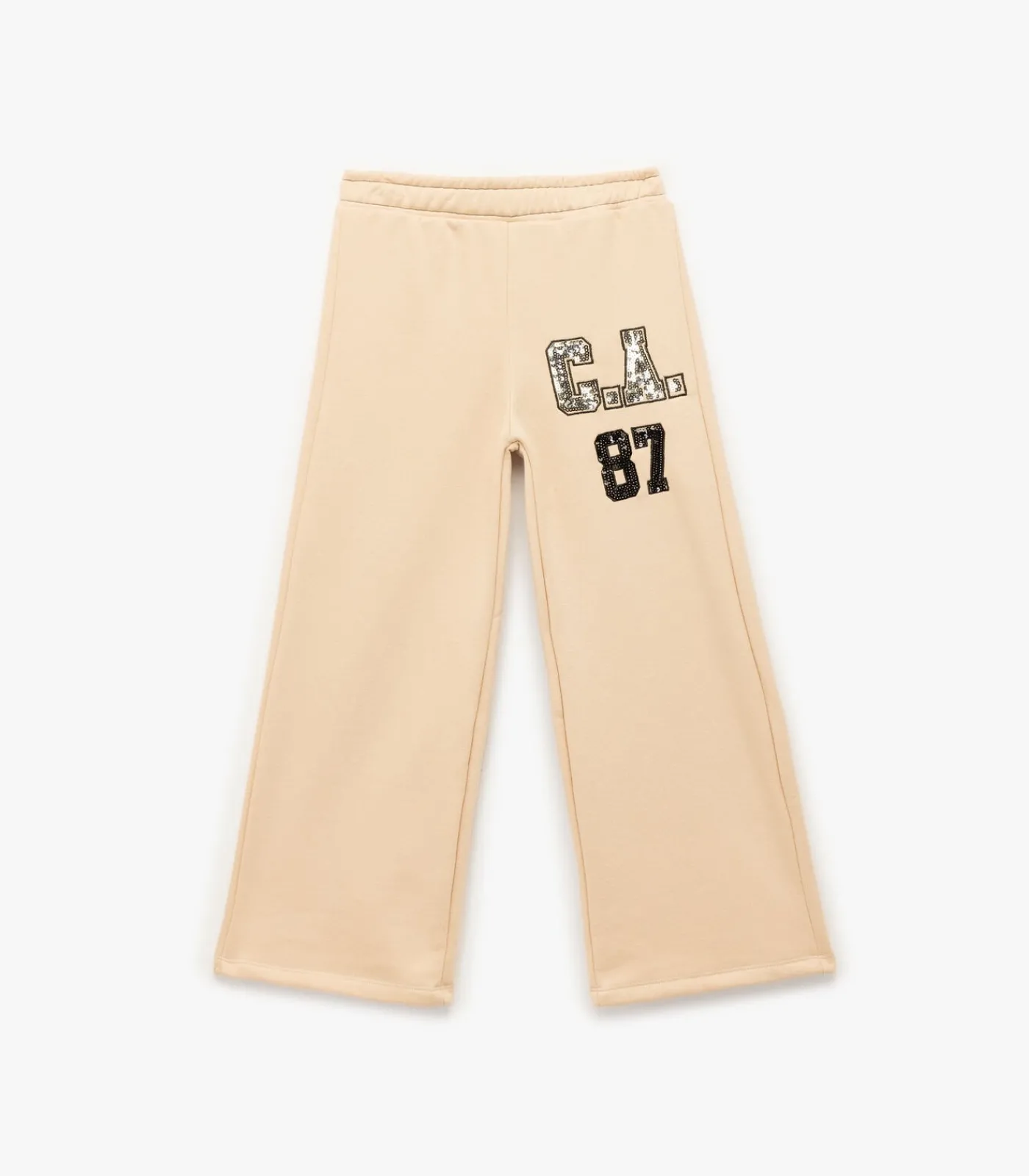 Online Meisjes Joggingbroek Wijde Pijpen Lovertjesdetail Kinderen Shorts & Broeken