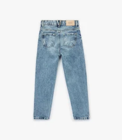 Meisjes Spijkerbroeken Normale Taille Mom Fit Kinderen Shorts & Broeken