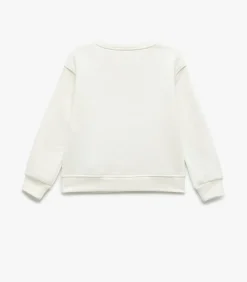 Outlet Meisjes Sweatshirt Ronde Hals Lange Mouwen Fijn Geborduurd Kinderen Truien & Cardigans