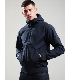 Heren Marshall Artist Meldon liteshell jacket - navy