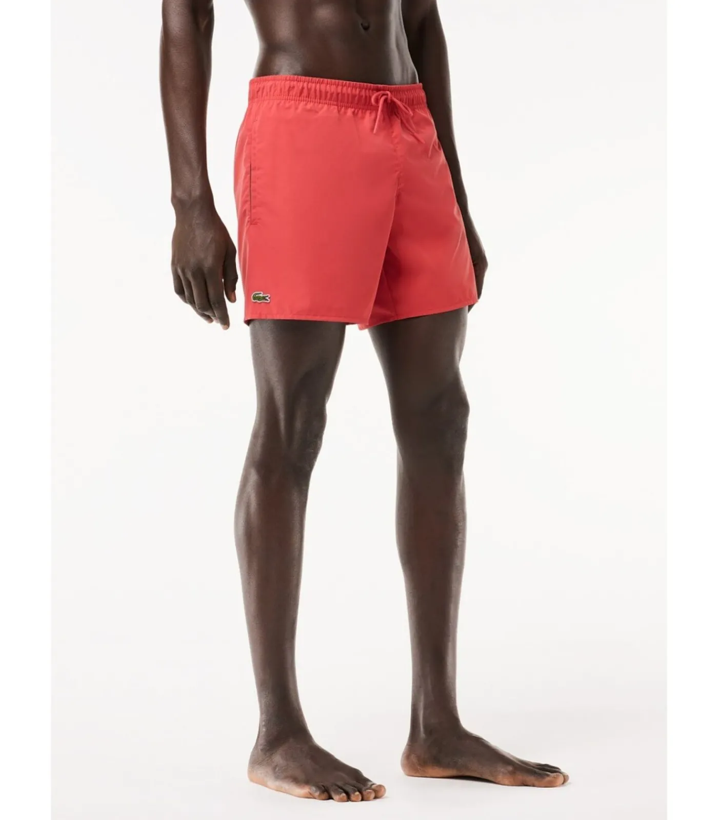 Heren LACOSTE Men swimsuit - sierra red green
