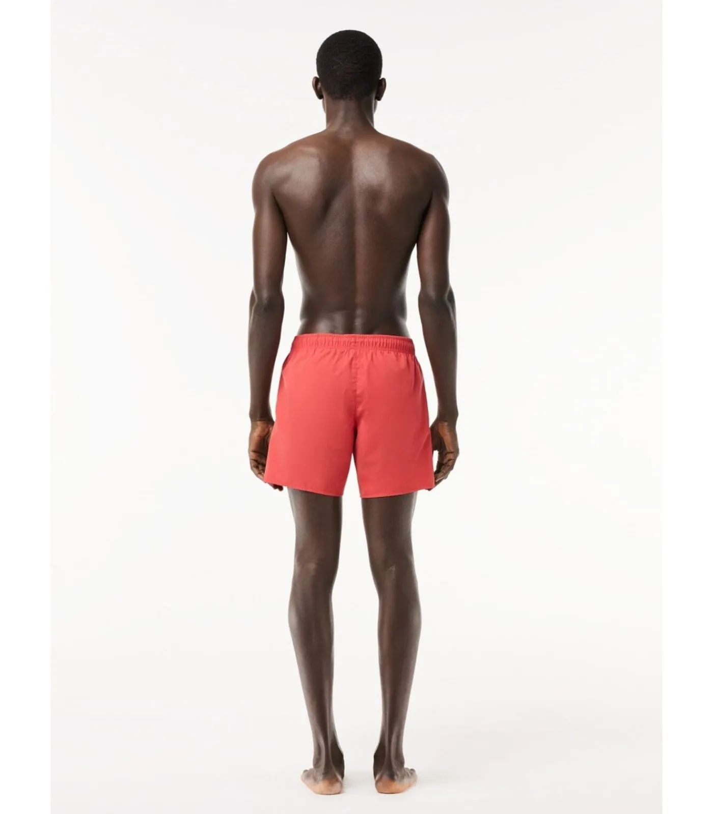 Heren LACOSTE Men swimsuit - sierra red green