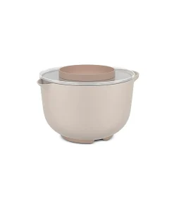 Mepal beslagkom keukenhulp 3000ml met spatdeksel - chalk - antislip