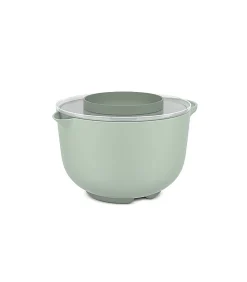 Mepal beslagkom keukenhulp 3000ml met spatdeksel - nordic sage - antislip