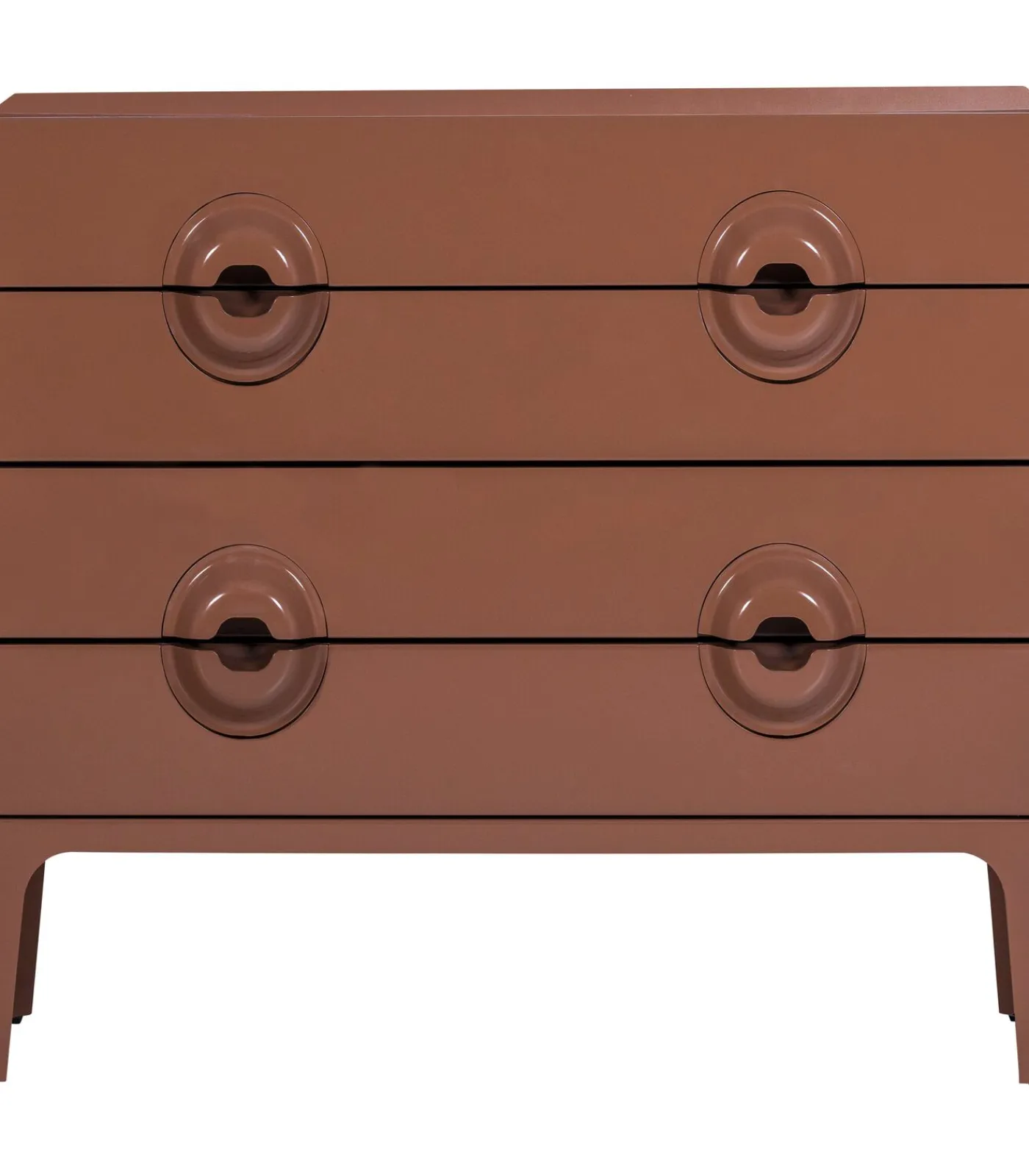 New Merge Ladekast/Commode - Hout - Oud Roze - 89x110x44 Meubels