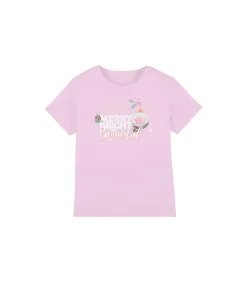 Kinderen Disney Princess MERRY, BRIGHT AND BEAUTIFUL - T-shirt - Roze