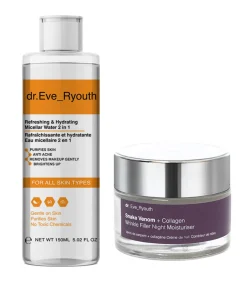 New Micellair water 2 in 1 150ML + Nachtcrème 50ml Gezicht Sets