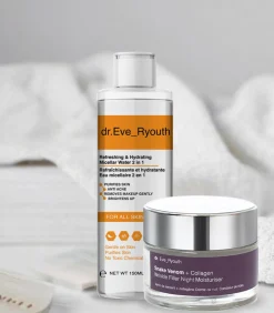 New Micellair water 2 in 1 150ML + Nachtcrème 50ml Gezicht Sets