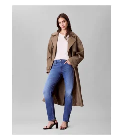 DAMES Calvin Klein Jeans Mid Rise Slim Indigo