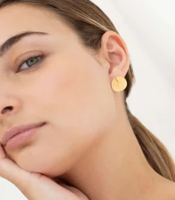 Sale Middelgrote gouden oorbellen Taglio DAMES Oorbellen