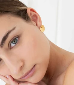 Sale Middelgrote gouden oorbellen Taglio DAMES Oorbellen