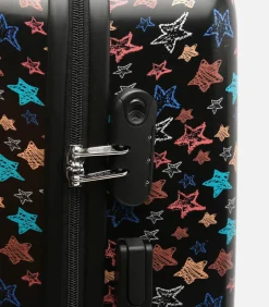 Misako Middelgrote koffer Unisex Estrella Zwart