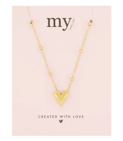 DAMES My Jewellery Middellange ketting met hartje