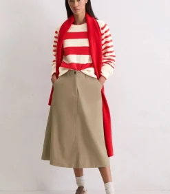 Outlet Midi-rok A-Vorm DAMES Rokken