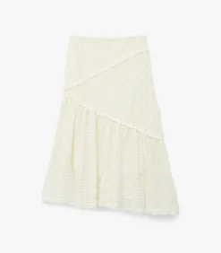 Online Midi-rok Kanten Details Elastische Taille Kinderen Rokken