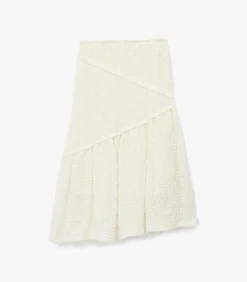 Online Midi-rok Kanten Details Elastische Taille Kinderen Rokken