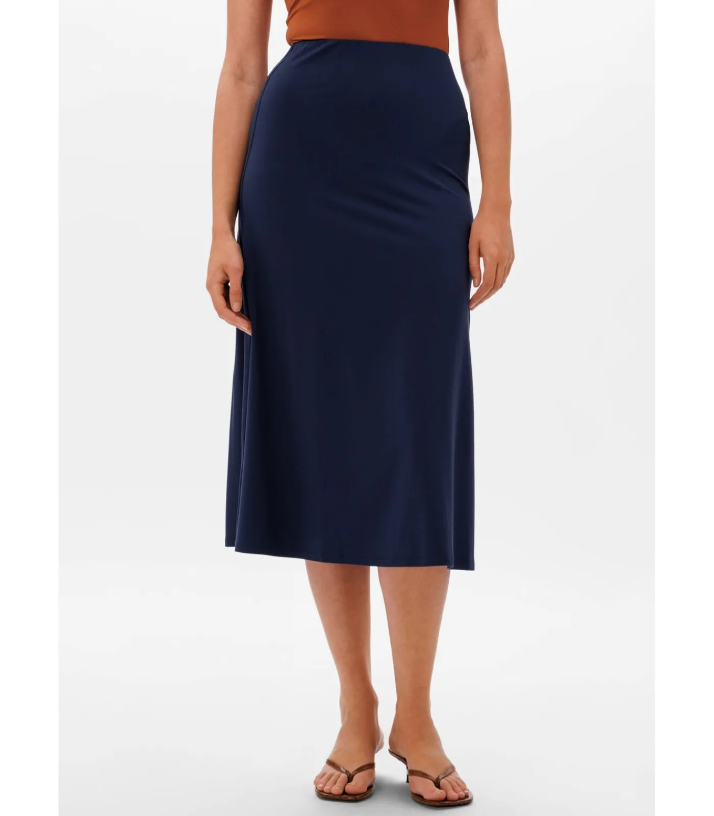 Sale Midi-rok “LUMII Skirt Jersey Midi” DAMES Rokken