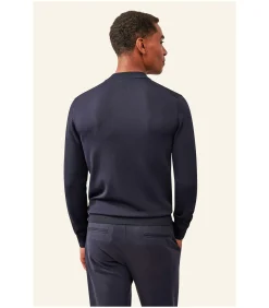 Heren Cavallaro Napoli Milacio Turtle Neck Navy