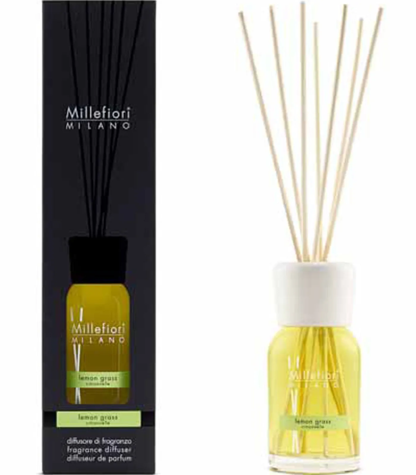 Milano Reed Diffuser Lemon Grass 100ml Huisparfums