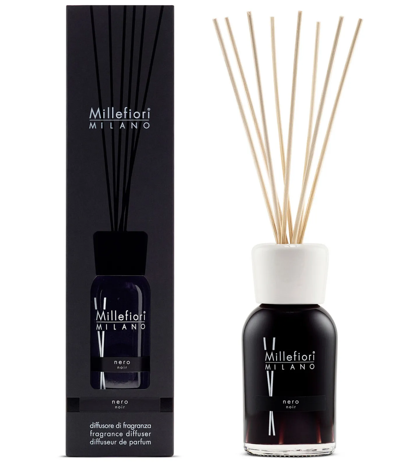 Millefiori Milano Reed Diffuser Nero 250 ml