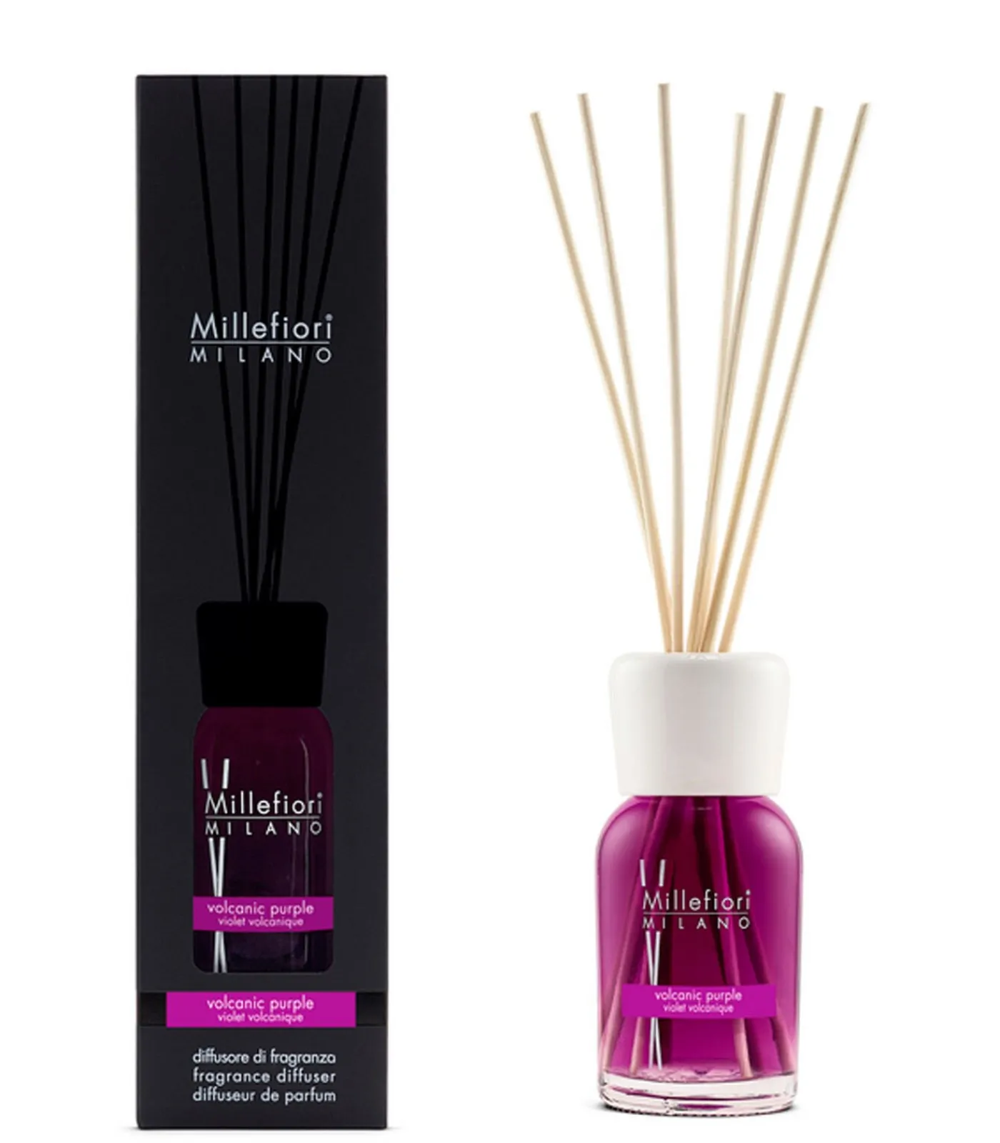 Outlet Milano Reed Diffuser Volcanic Purple 100ml Huisparfums