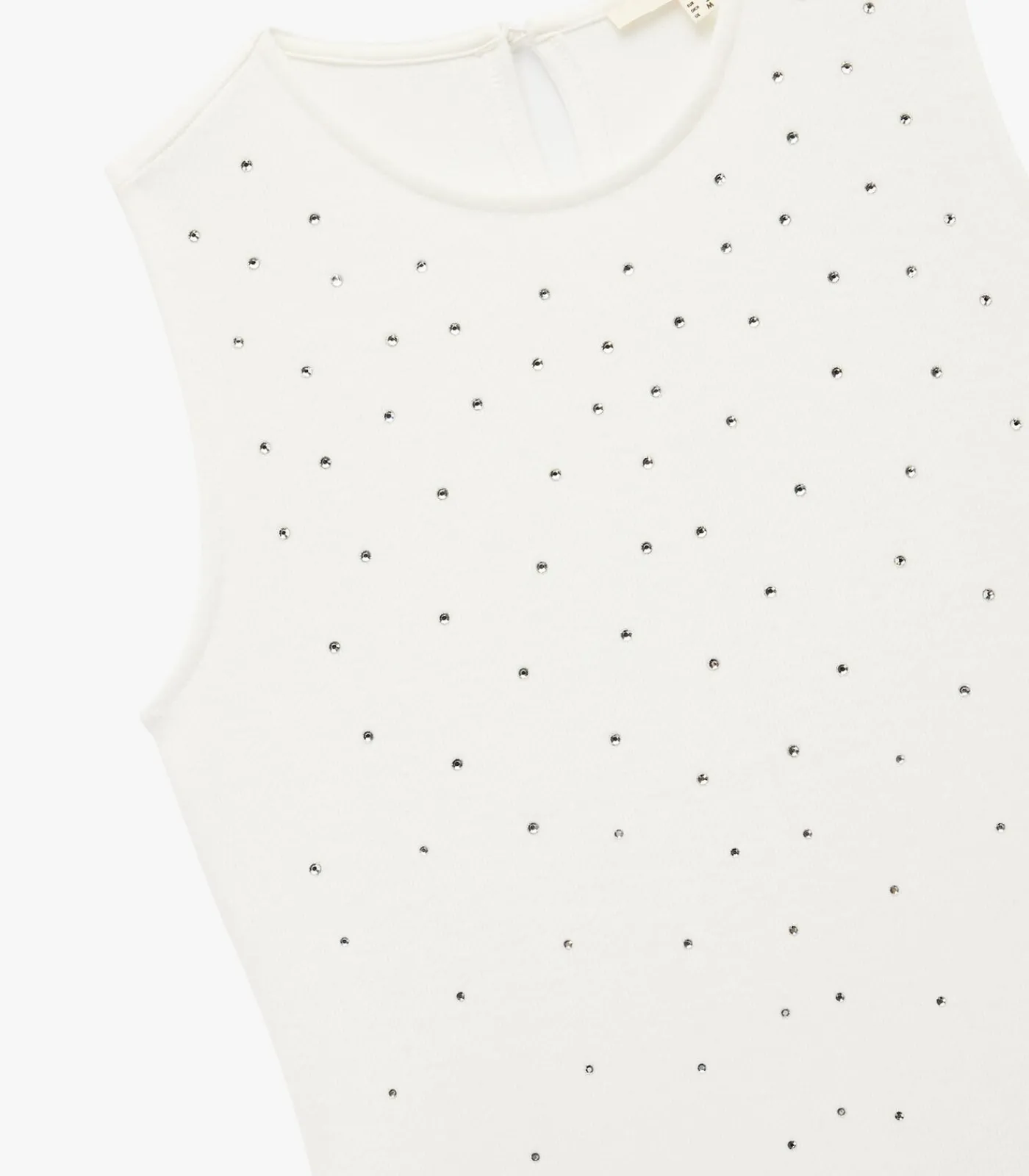 DAMES Koton Mini-jurk Mouwloos Strass