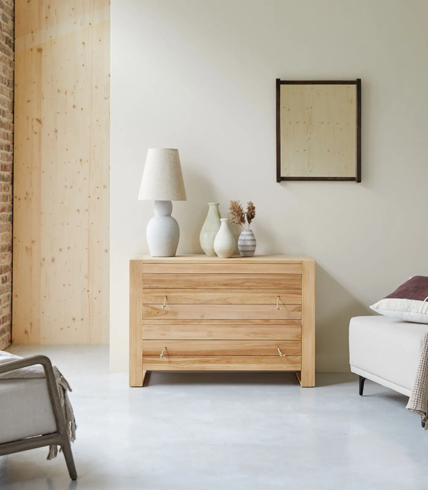 Tikamoon Minimalys - Commode Minimalys van massief teak