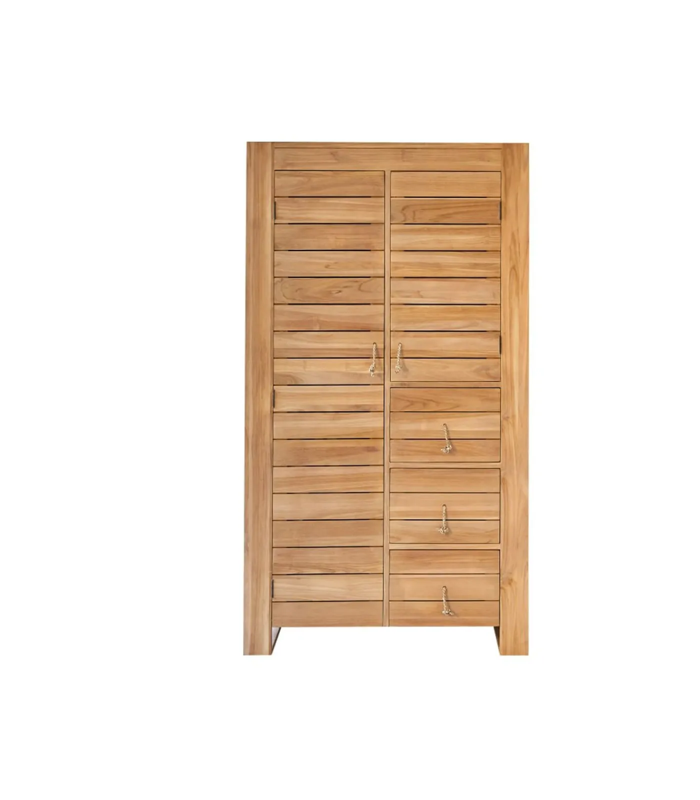 Tikamoon Minimalys - Hangkast van massief teakhout