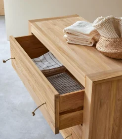 Sale Minimalys - Massief teakhouten ladekast Meubels