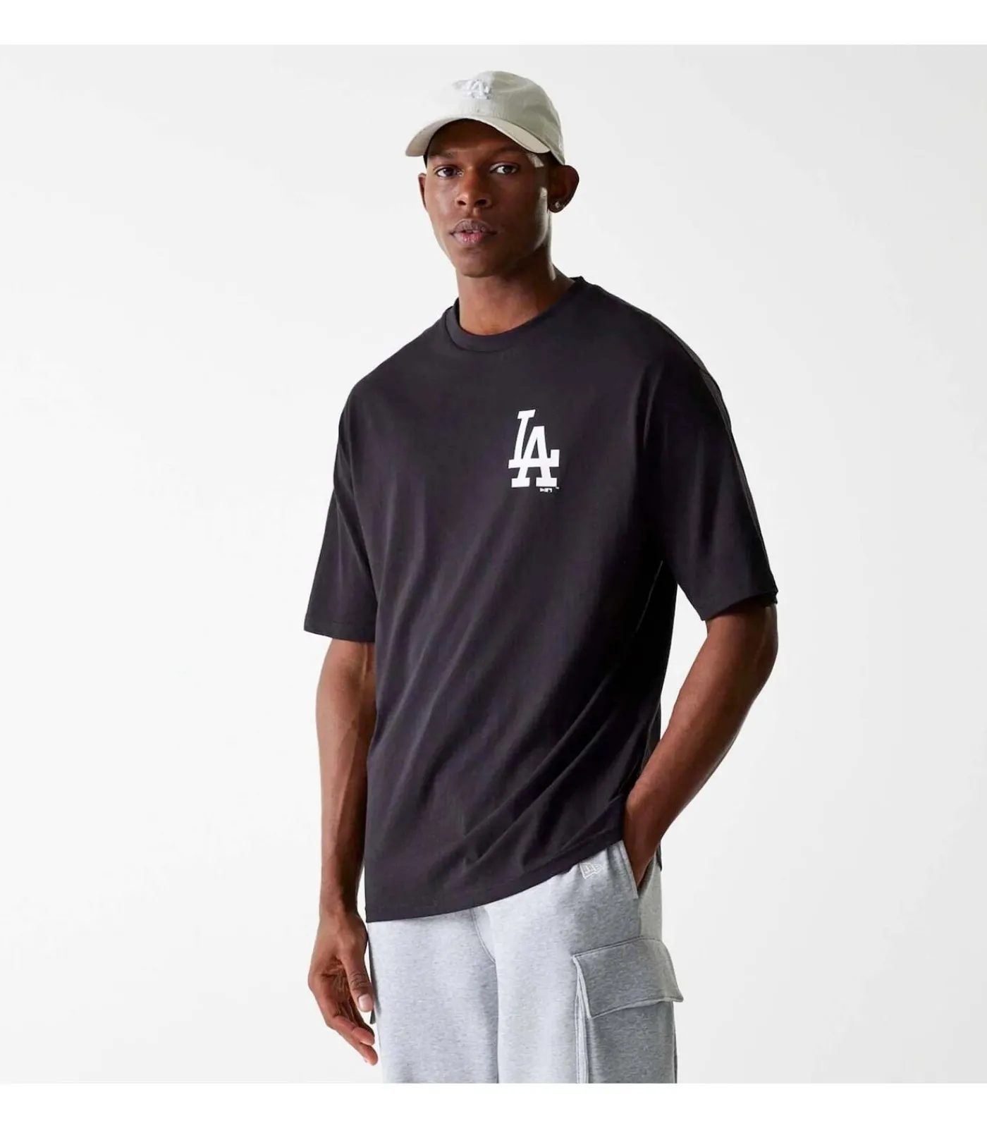 Best Mlb Food Grphc Os Tee Losdod Blk Heren T-Shirts & Polo's