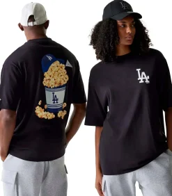 Best Mlb Food Grphc Os Tee Losdod Blk Heren T-Shirts & Polo's