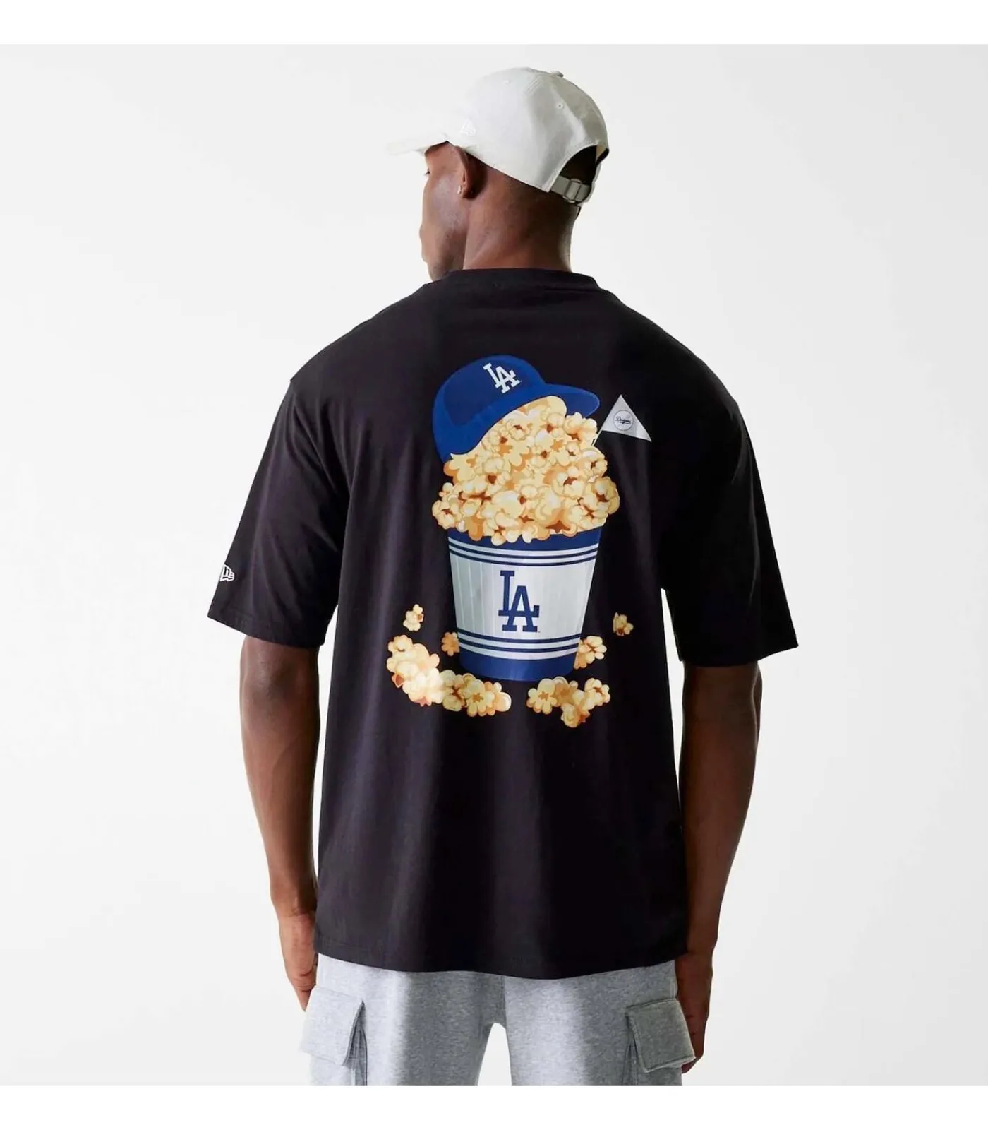 Best Mlb Food Grphc Os Tee Losdod Blk Heren T-Shirts & Polo's