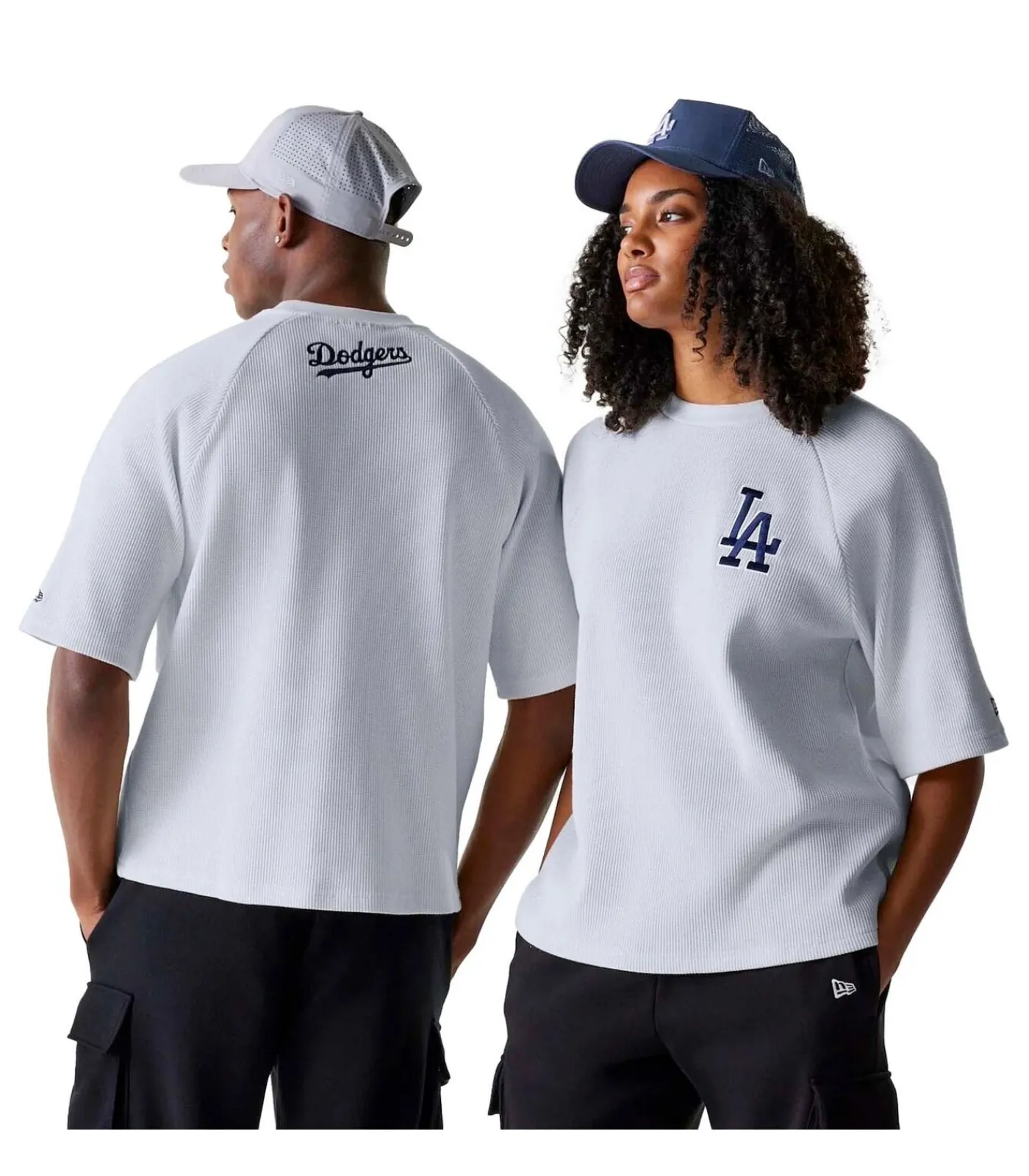 Heren New Era Mlb Waffle Os Tee Losdod Dgr