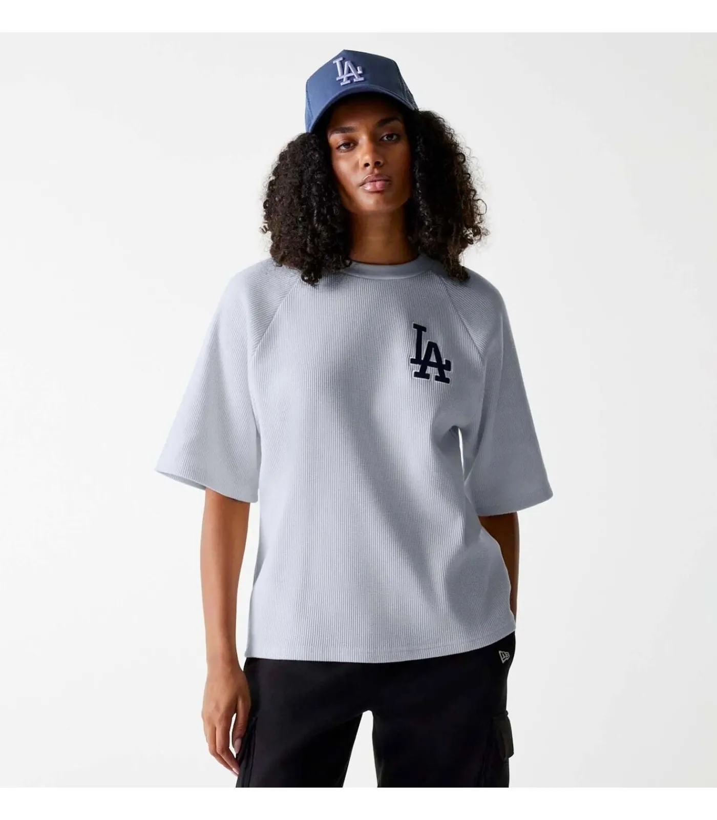 Heren New Era Mlb Waffle Os Tee Losdod Dgr