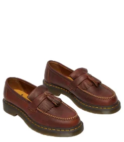 Heren Dr Martens Mocassins Dr. Martens Adrian bruin leer