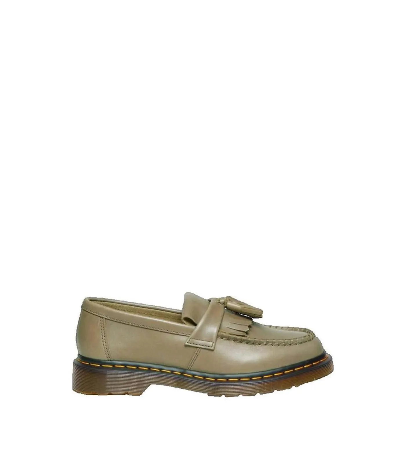 Outlet Mocassins Dr. Martens Adrian groene leren Heren Schoenen