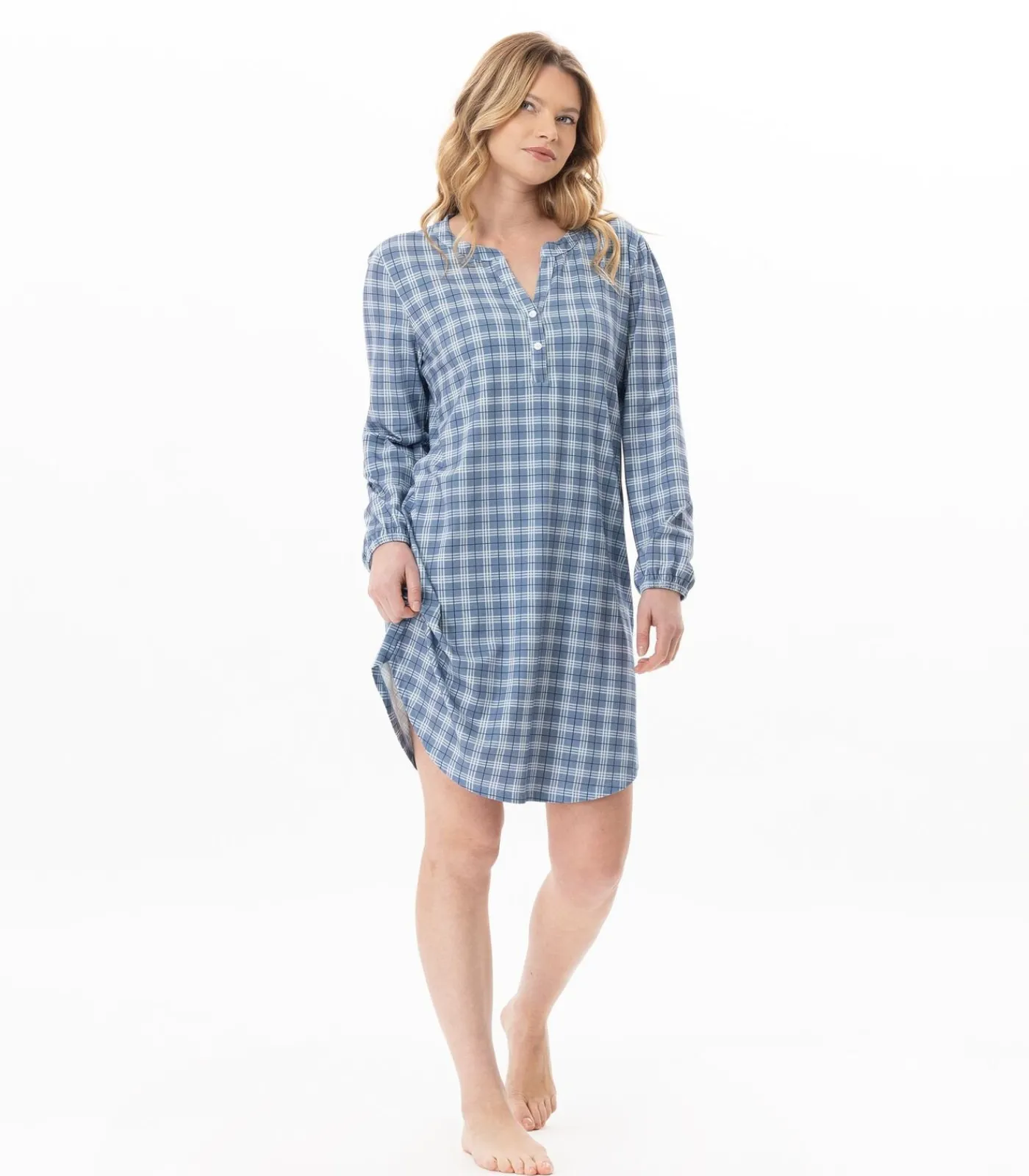 DAMES LE CHAT Modale katoenen nachthemd CLUB 101