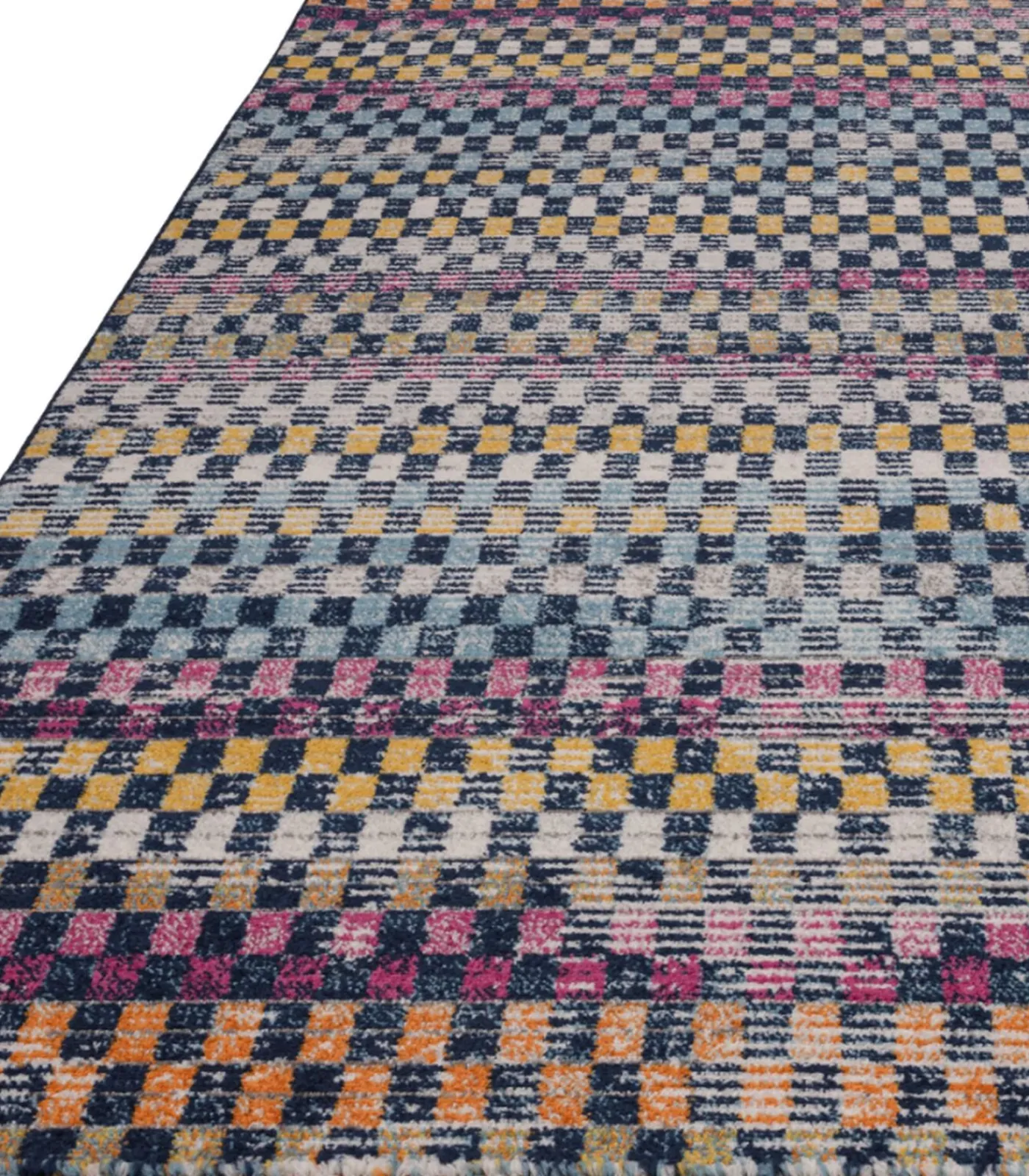 Novatrend Modern platgeweven tapijt CHESS